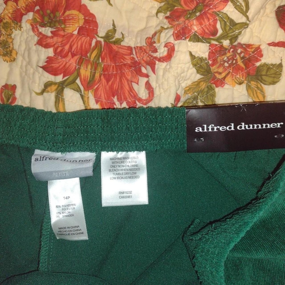 Alfred Dunner Women's Corduroy Pants - Picture 5 of 5